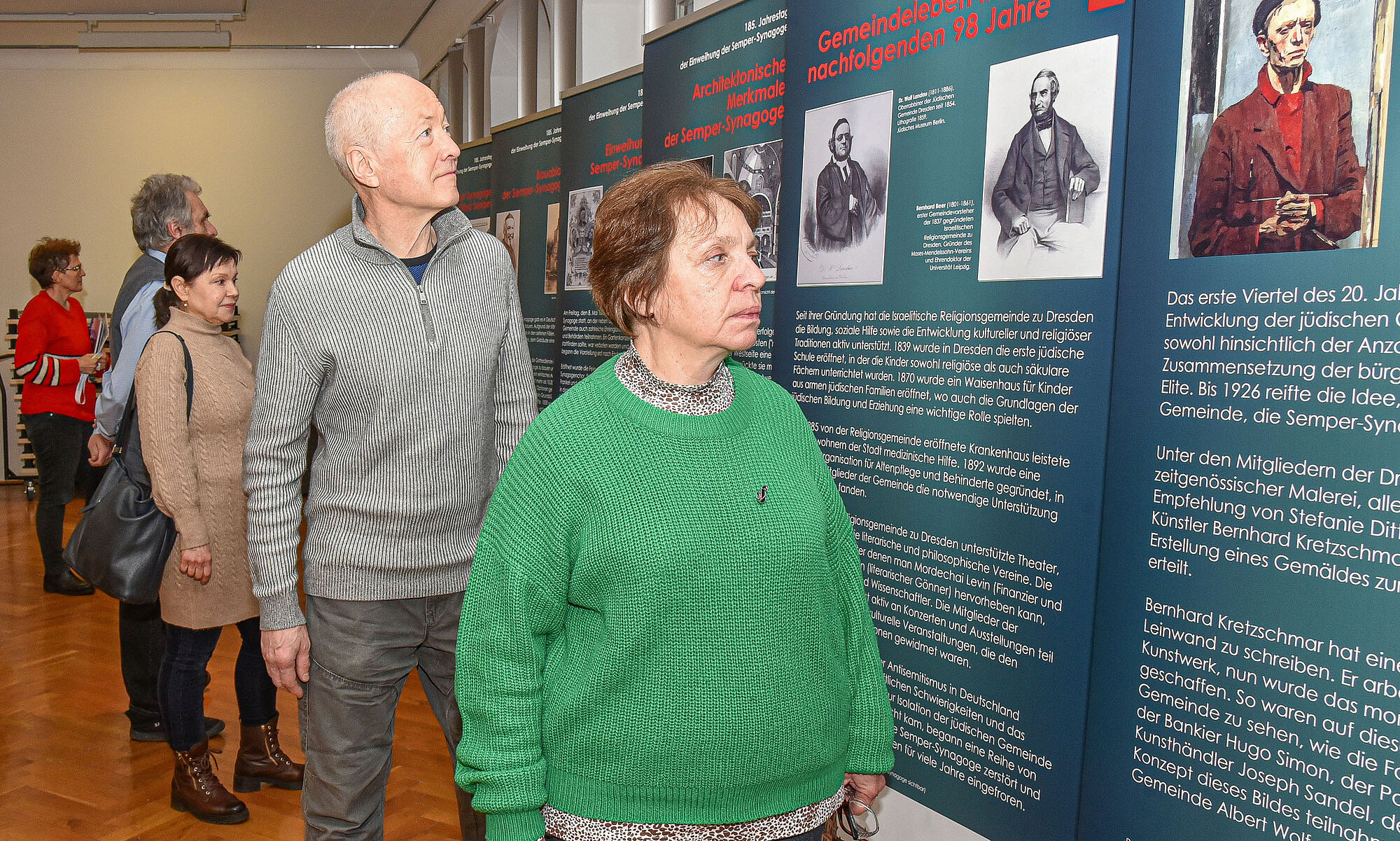Ausstellung „185. Jahrestag der Einweihung der Semper-Synagoge“